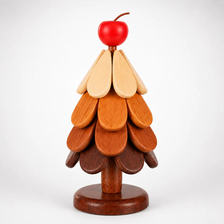 Pinecrest – Wooden Christmas Tree Trivet Set with Gravity-Fold Feathers