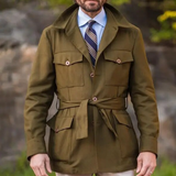 Levi | Men's Short Trench Coat Polyester