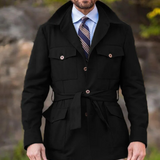 Levi | Men's Short Trench Coat Polyester