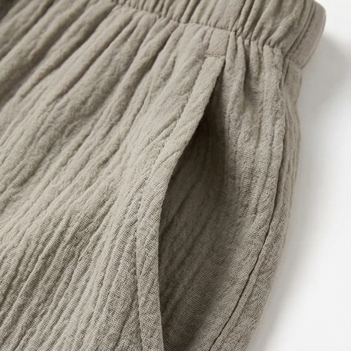Waverly – Crinkle Textured Wide Leg Pants