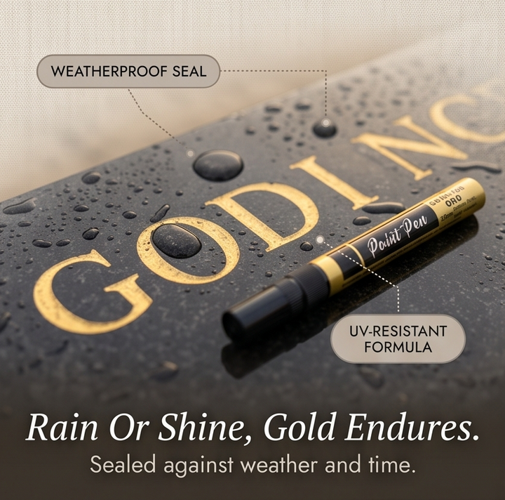 StoneTouch – Weatherproof Gold Marker for Headstones