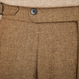 Tyler | Men Wool Pleated Straight Trousers